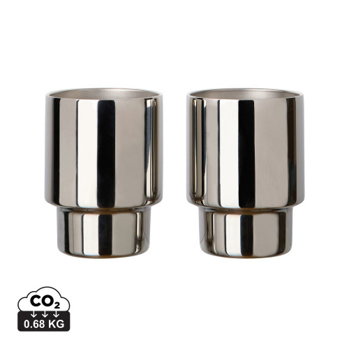 Zestaw kubków podróżnych 160 ml VINGA Nagano, 2 el. Srebrny VG643-32 (6)