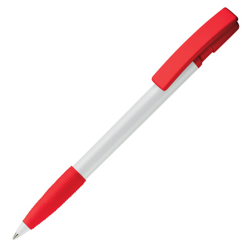 Długopis Nash Grip Biały / czerwony LT80801-N0121 