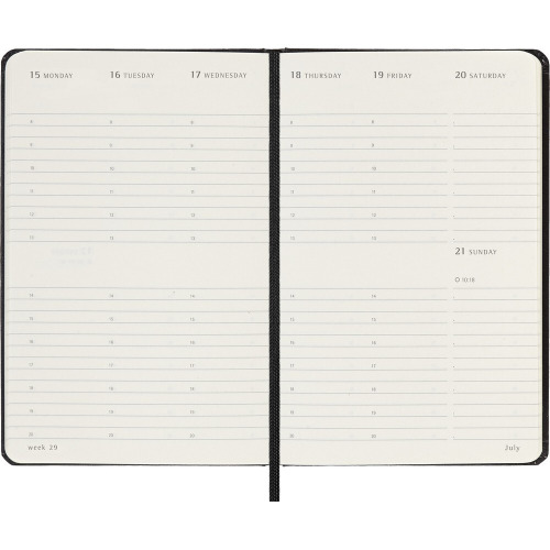 Kalendarz MOLESKINE Czarny VM296-03/2024 (12)