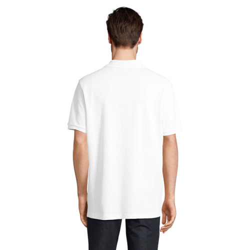 PEGASE Polo Organic 210g Bialy S04242-WH-L (1)