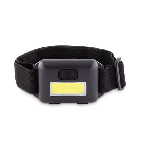 Lampka COB na głowę Czarny MO9470-03 