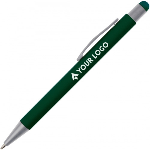Długopis metalowy touch pen SALT LAKE CITY Ciemnozielony 093499 (5)