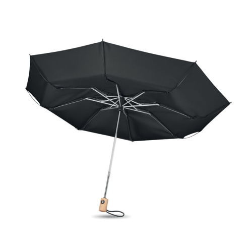 Parasol 23 cale 190T RPET Czarny MO6265-03 (3)