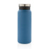 Próżniowa butelka sportowa 600 ml, stal nierdzewna z recyklingu blue P433.025  thumbnail