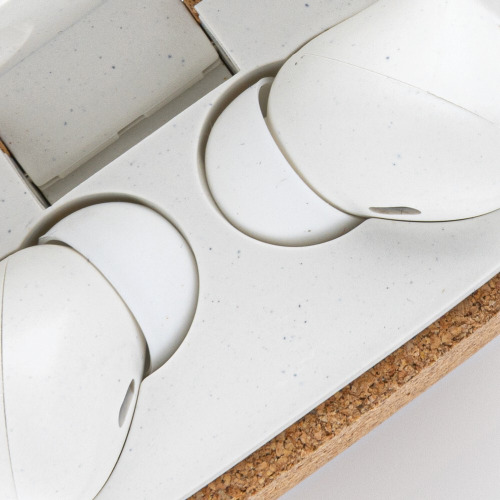 Bezprzewodowe słuchawki douszne Oregon TWS Brązowy P329.629 (5)