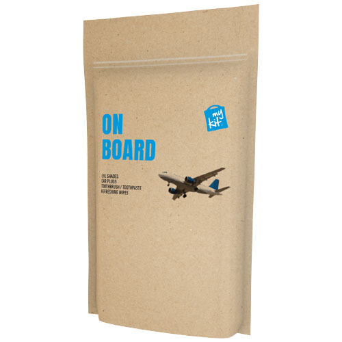MyKit Zestaw Podróżny - Na pokładzie Kraftowy brąz 1Z261906 