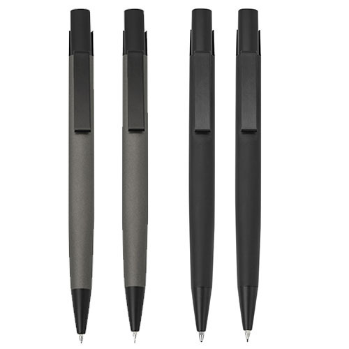 Zestaw piśmienny metalowy długopis i ołówek / Adak Czarny IP33037311 (2)