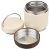 Lunch box termiczny stalowy z recyklingu PORTO CERVO MoLu 400 ml Biały 398306 (3) thumbnail