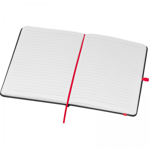 Notatnik A5 w linie SILKE Czerwony 2386705 (3)
