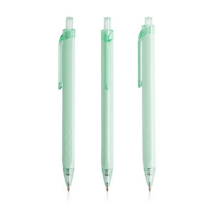 Plastikowy trójkątny długopis / Triplast Mint Green