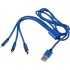 Kabel do ładowania niebieski V0323-11 (2) thumbnail