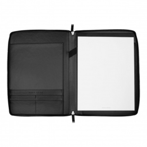 Teczka A4 Herringbone Black Czarny HTA106A (2)