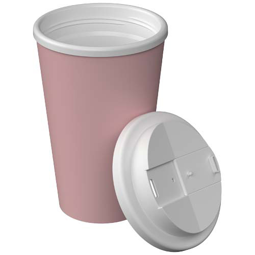 Kubek termiczny Americano® Infiniti o pojemności 350 ml z pokrywką zapobiegającą rozlewaniu się napoju Przygaszony róż 21090540 (2)