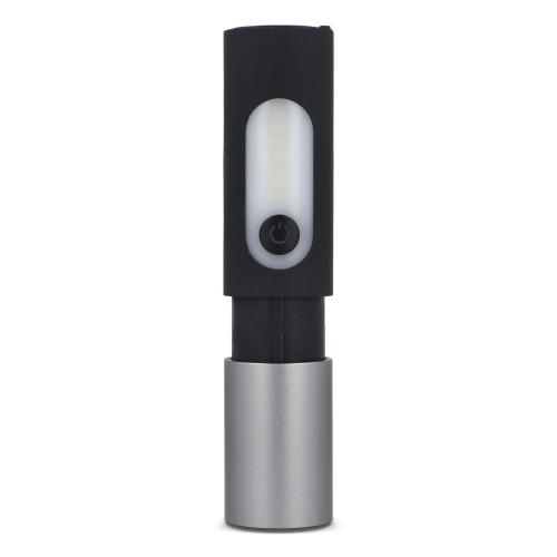 Akumulatorowa latarka LED 10 W z funkcją zoom 300 lm Czarny LT93319-N0002 (8)