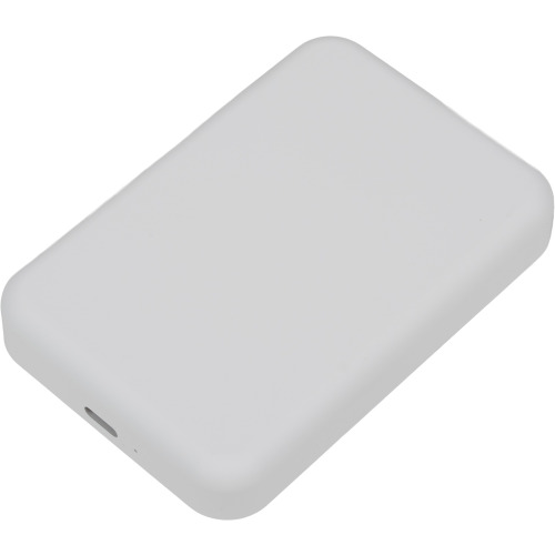 Power bank 5000 mAh z ładowarką indukcyjną WELS Biały 436606 (1)