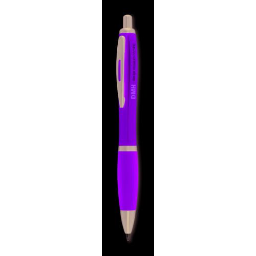 Kolorowy długopis z czarnym wy limonka MO8748-48 (2)
