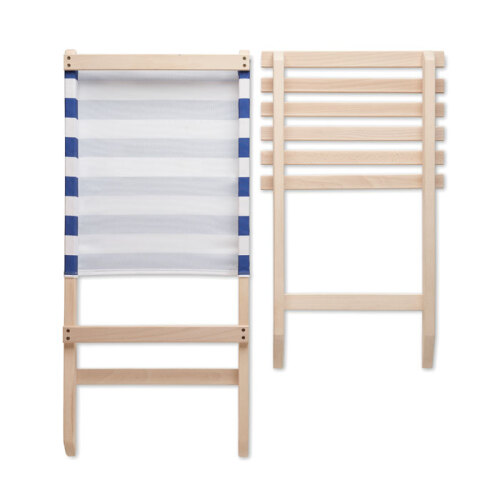 Składane krzesło plażowe biały/niebieski MO6996-36 (1)
