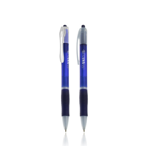 Długopis plastikowy z ergonomicznym uchwytem / Priny Translucent IP13132798 (2)