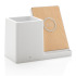 Ładowarka bezprzewodowa 5W, organizer na biurko Ontario Biały P308.853  thumbnail