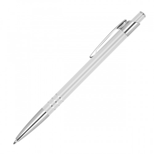 Długopis aluminiowy z recyklingu PAIGE Biały 1446906 (2)
