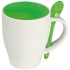 Zestaw do kawy ceramiczny PALERMO 250 ml zielony 509509 (3) thumbnail