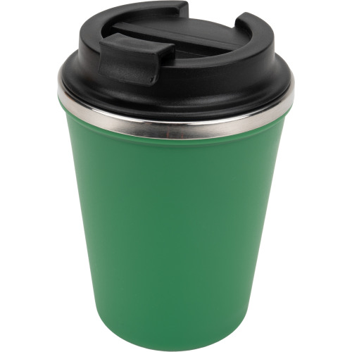 Kubek termiczny 350 ml z powłoką z recyklingu METODY Zielony 8496209 