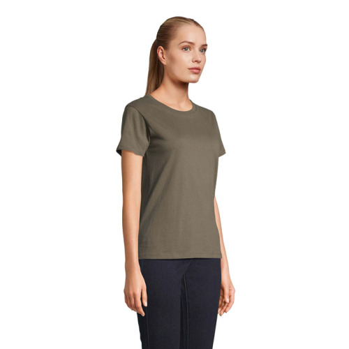 REGENT Damski T-Shirt 150g Army S01825-AR-S (2)