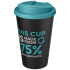 Kubek Americano® Eco z recyklingu o pojemności 350 ml z pokrywą odporną na zalanie Błękitny 21042551 (1) thumbnail