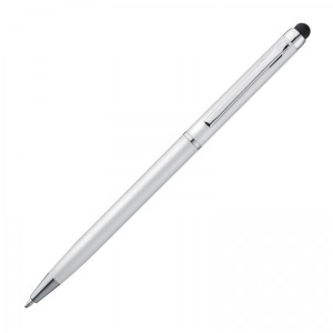 Długopis plastikowy touch pen KIMBERLY Biały