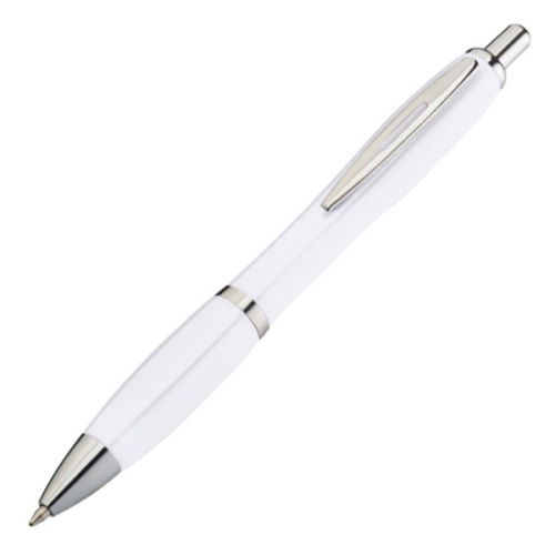 Długopis plastikowy WLADIWOSTOCK biały 167906 