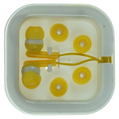 Słuchawki douszne żółty V3196-08 (1)