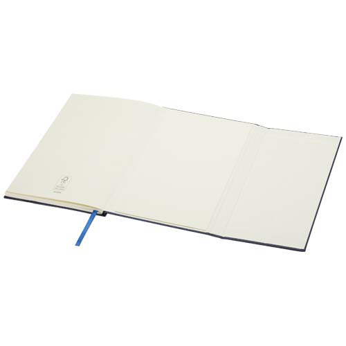 Alejandra notatnik A5 w twardej okładce ze skóry z recyklingu Błękit oceanu 10792051 (7)