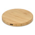 Bezprzewodowa podkładka ładująca bamboo 15W Naturalny LT95557-N0094 (2) thumbnail