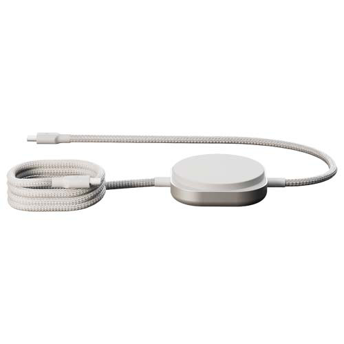 Zens Pro 2 kabel ładujący USB-C 2 w 1 o mocy 240 W Biały 12082101 (1)