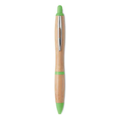 Długopis z bambusa limonka MO9485-48 