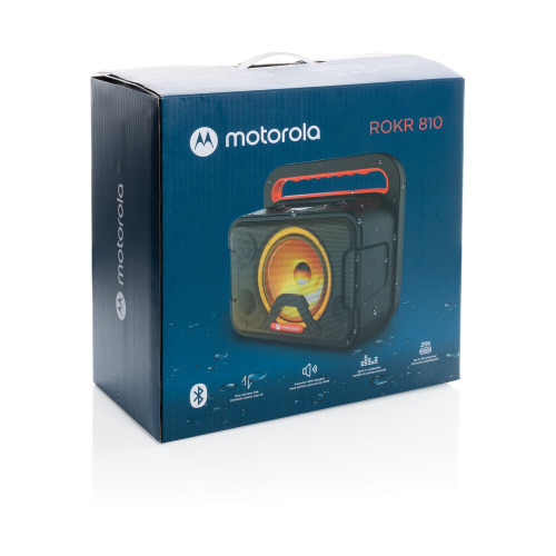 Głośnik bezprzewodowy Motorola ROKR810, mikrofon karaoke Czarny P329.801 (10)