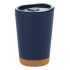 Kubek podróżny 260 ml z korkowym elementem Granatowy VA257-04  thumbnail