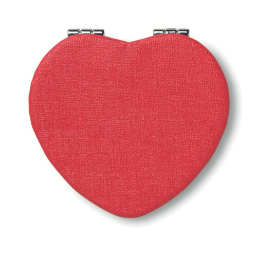 Lusterko w kształcie serca czerwony MO8980-05 (2)