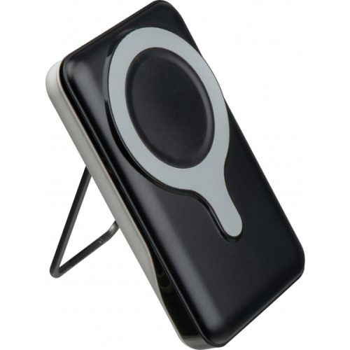 Power bank 10 000 mAh z ładowarką indukcyjną VENTURA Czarny 399903 