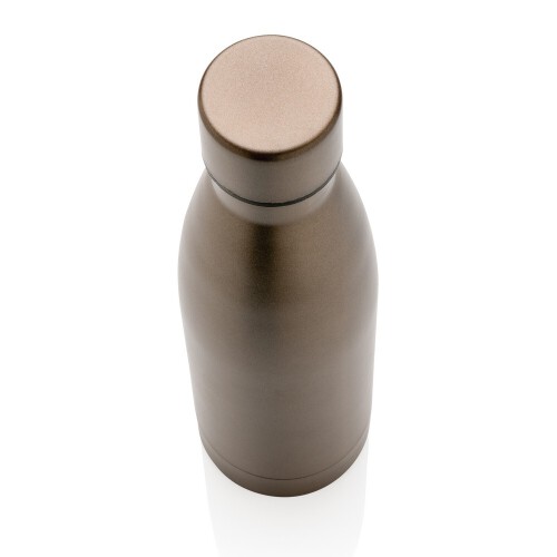 Próżniowa butelka sportowa 500 ml, stal nierdzewna z recyklingu brown P433.279 (5)