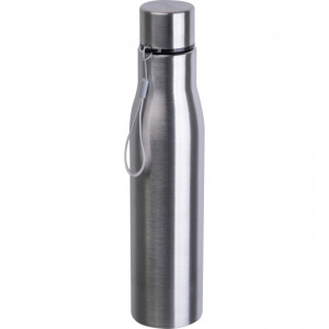 Butelka stalowa z recyklingu DALLAS 900 ml Szary