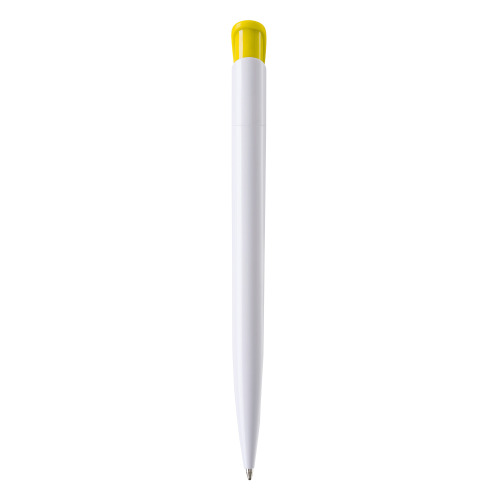 Długopis Atlas z hard-color Biały / żółty LT80825-N0141 (4)