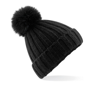 Czapka Unisex Akrylowa Zebrowana