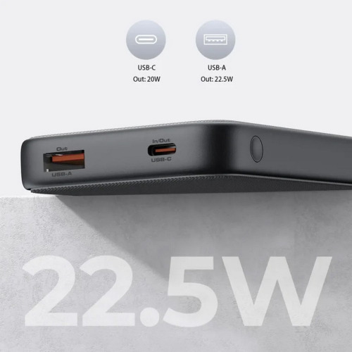 Power bank 10000 mAh Aukey Czarny VAM13-03 (3)