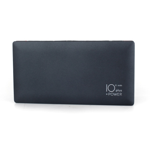 Power Bank Slim z wbudowanym kablem Szary EG 026707 10000 (1)