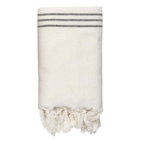 Originalhome tkanina z recyklingu — 85 x 175 cm Złamana biel 11342502 (1)