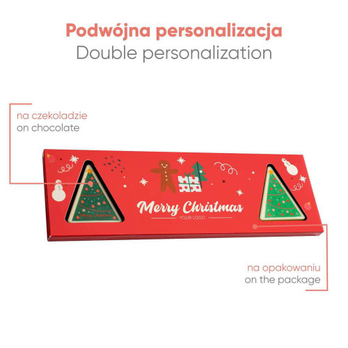 Praliny Z Nadrukiem Choco Triangle 4 Szt Wielokolorowy S0411/XM (2)