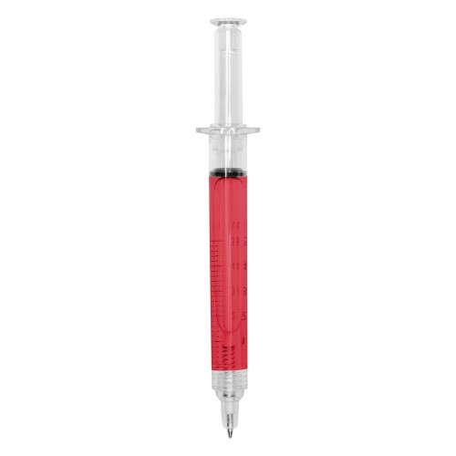 Długopis "strzykawka" czerwony V1524-05 (5)