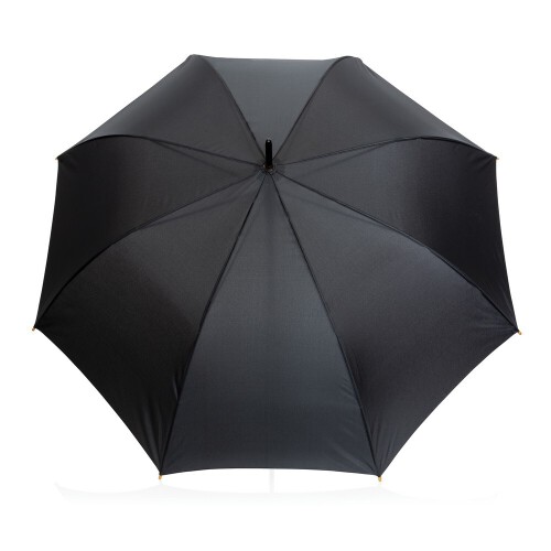 Bambusowy parasol automatyczny 27" Impact AWARE rPET czarny P850.661 (1)