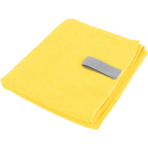 Mały ręcznik z mikrofibry 160 g/m² HUGH żółty 7475408 (1)